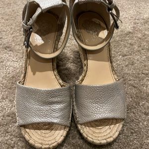 COPY - Silver Vince Camuto Wedges